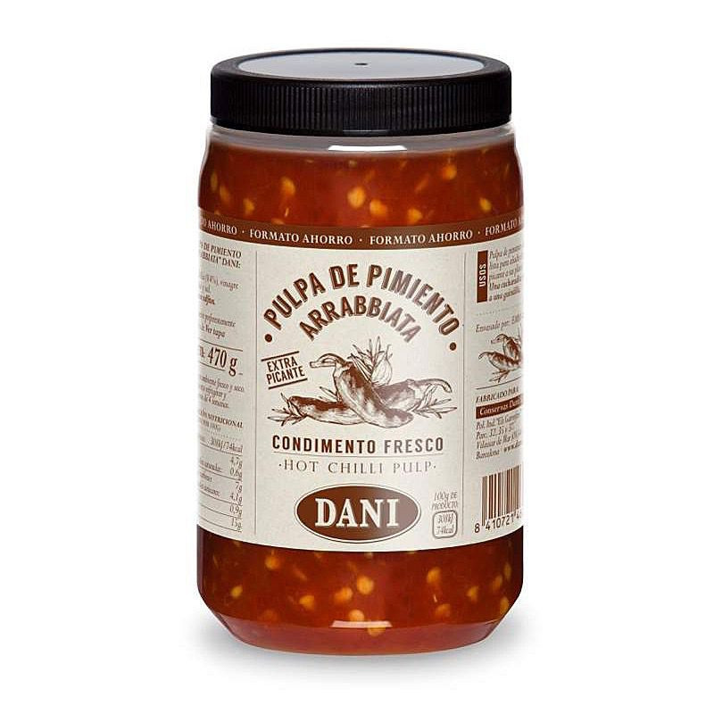 PULPA DE PIMIENTO ARRABIATTA BOTE 6/470g